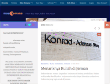Tablet Screenshot of maukemana.net